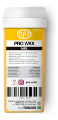 Cera Depilatoria Miel Gnp X24 Cartuchos Roll On Pro