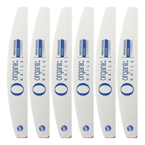 Combo De 6 Limas Para Uñas Organic Nails Profesional