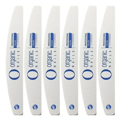 Combo De 6 Limas Para Uñas Organic Nails Profesional