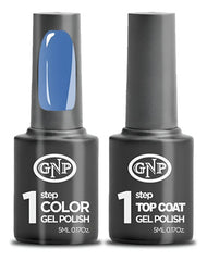 Kit De Esmalte Semipermanente De 1 Paso Gnp Color + Top Coat