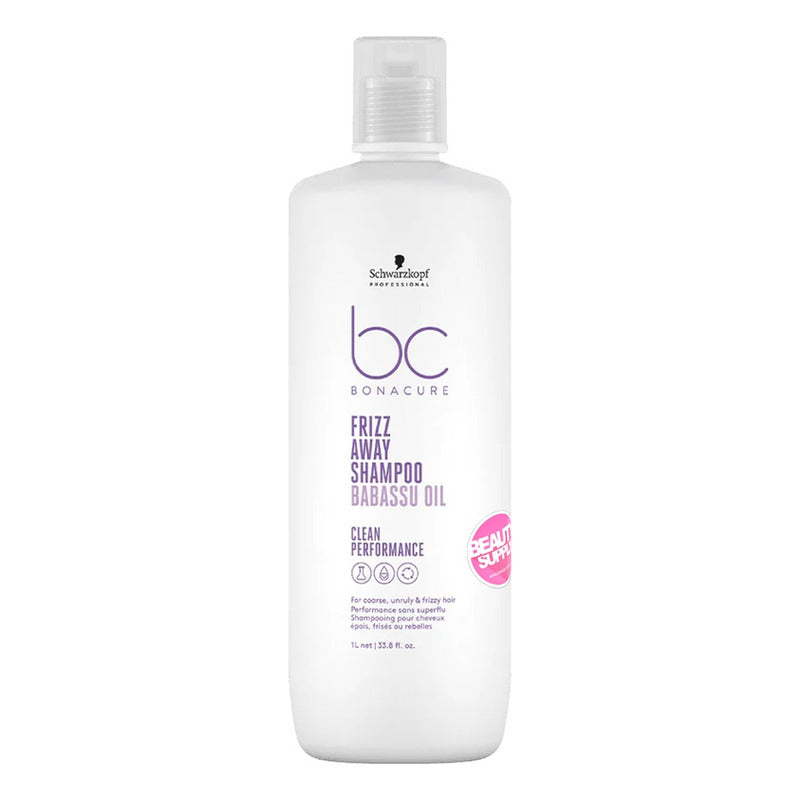 Shampoo 1000ml Schwarzkopf Frizz Away