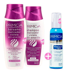 Combo Shampoo Y Acondicionador Matizador Violeta Primicia