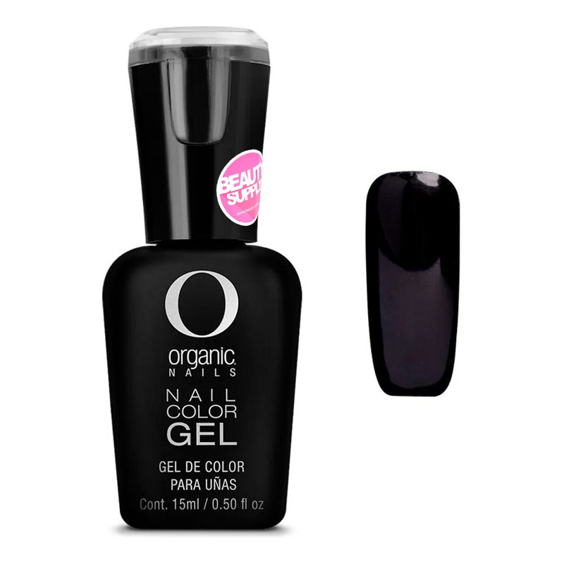 Esmalte Semipermanente Organic 040 Imperial Black 15ml