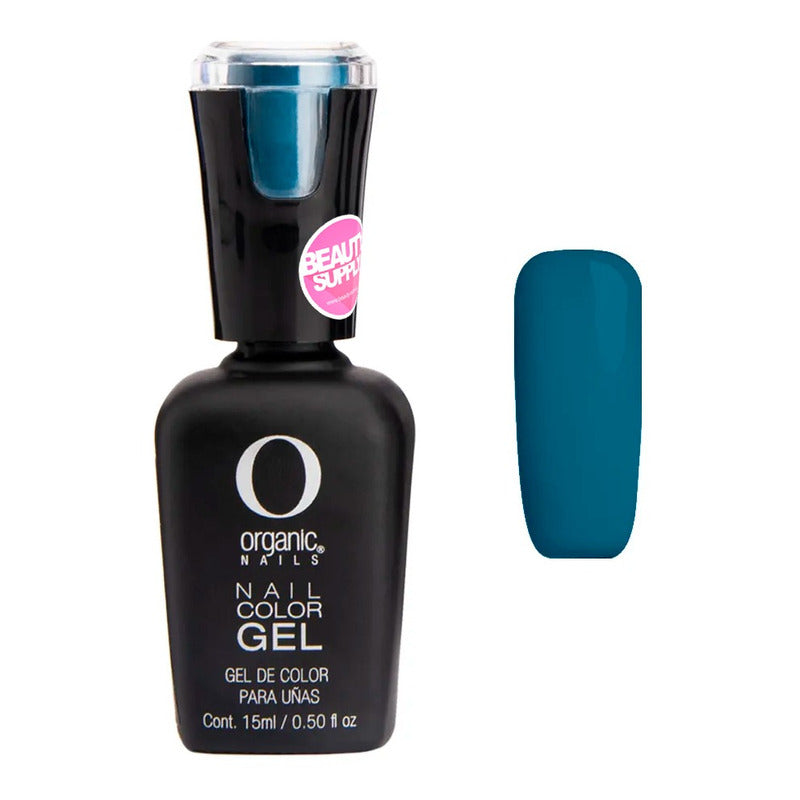 Esmalte Semipermanente Organic 165 Steel Blue 15ml