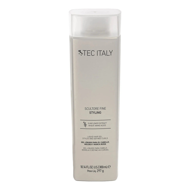 Gel Líquido Tec Italy Para Rizos Scultore Fine 300ml Salon