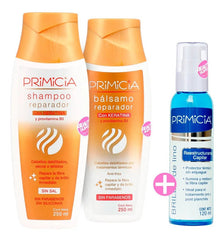 Combo Shampoo Y Acondicionador Reparador Keratina Primicia