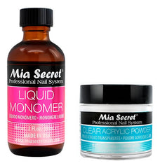 Mia Secret Liquido 59ml Y Polvo Acrilico Uñas 30gr. Nice