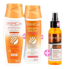 Combo Shampoo Y Acondicionador Reparador Keratina Primicia