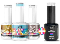 Kit Esmaltes Semipermanentes Gnp 15ml 21 Free + Removedor