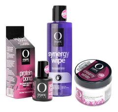 Kit Organic De Polvo Acrilico + Protein Bond + Synergy