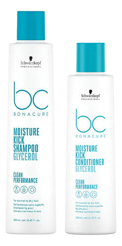 Shampoo Acondicionador Schwarzkopf Kick Moisture Hidratante