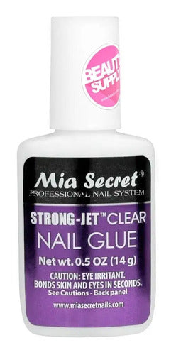 Pegamento Para Uñas Mia Secret Grande 14gr Nail Glue