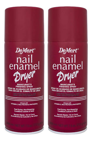 Pack X2 Seca Esmalte De Uñas Instantaneo Spray Demert 390ml