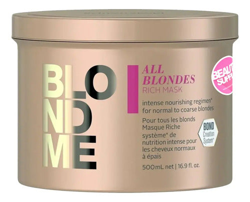 Tratamiento Gama Ligera Schwarzkopf Blondme 500ml