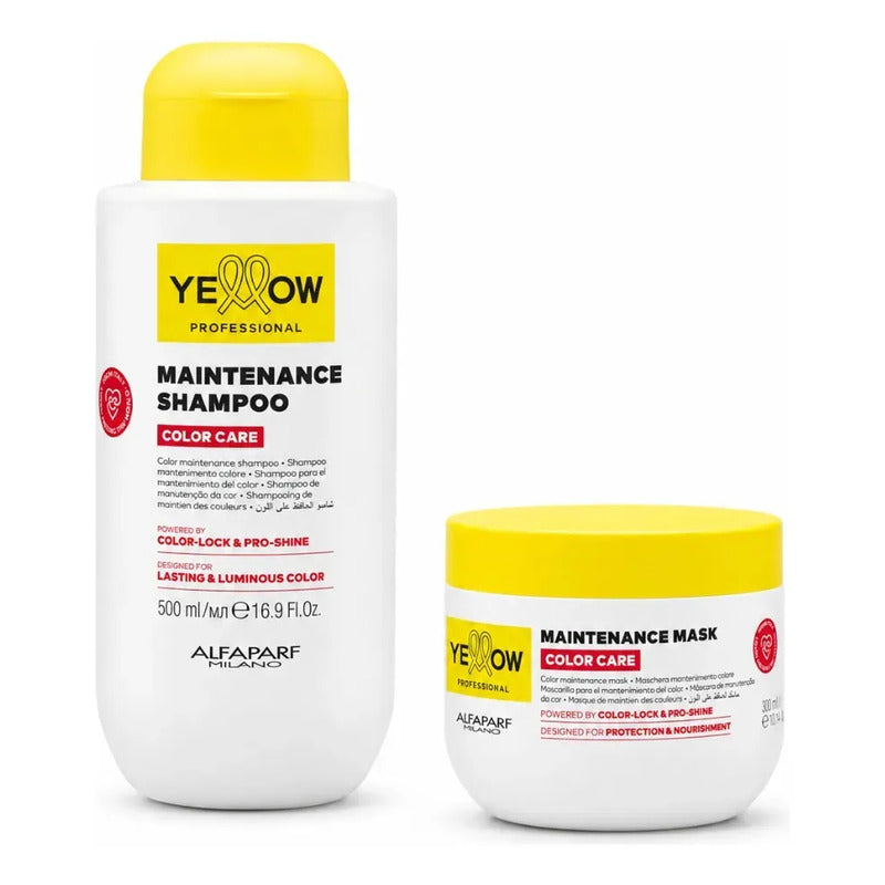 Kit Protector Del Color Alfaparf Yellow Color Care Teñidos