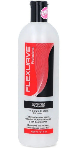Shampoo Tratante Sin Sal Flexuave 1lt. Nice