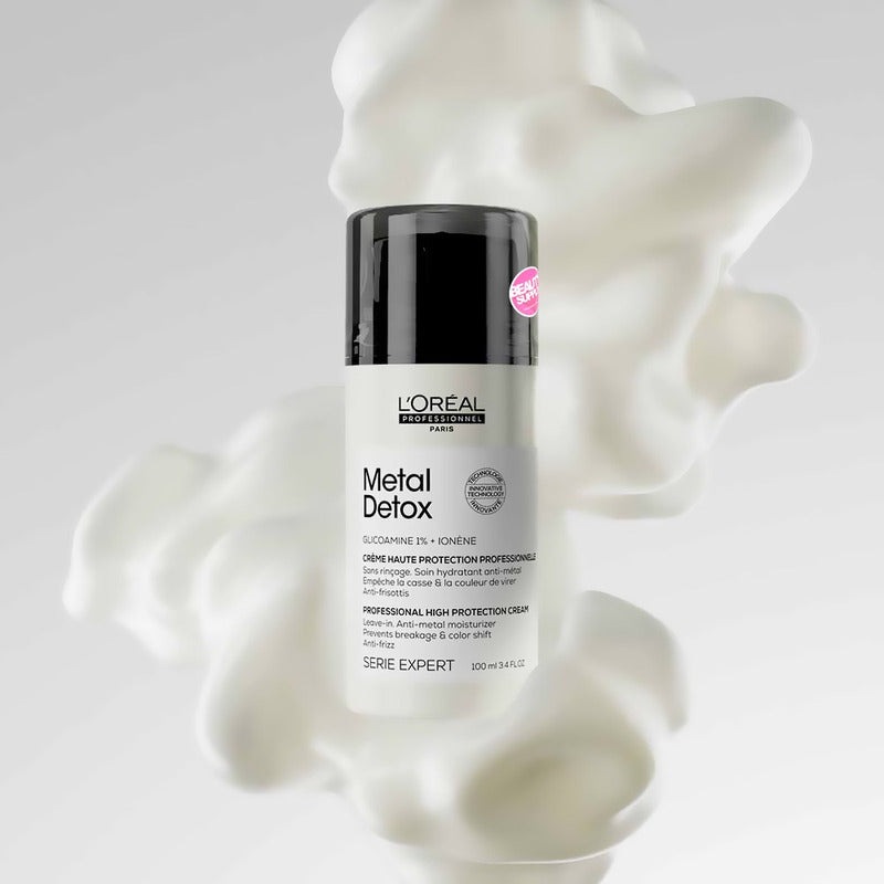 Crema Protectora Loreal Metal Detox Y Aceite Concentrado