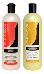 Shampoo Flexuave Tratante S/sal Y Acondicionador Hidratante