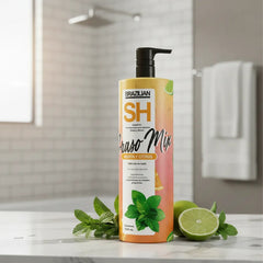 Shampoo Brazilian Para Cabellos Grasos Y Mixtos 1lt