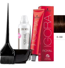 Kit Tinta Igora Royal Schwarzkopf + Bowl, Oxidante Y Pincel
