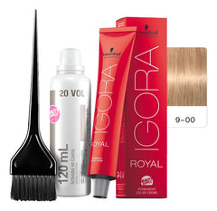 Kit Tinta Igora Royal Schwarzkopf Con Oxidante Y Pincel