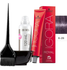 Kit Tinta Igora Royal Schwarzkopf + Bowl, Oxidante Y Pincel