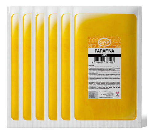 X6 Parafina Gnp 350gr Manos Pies Cuerpo, Baños De Parafina