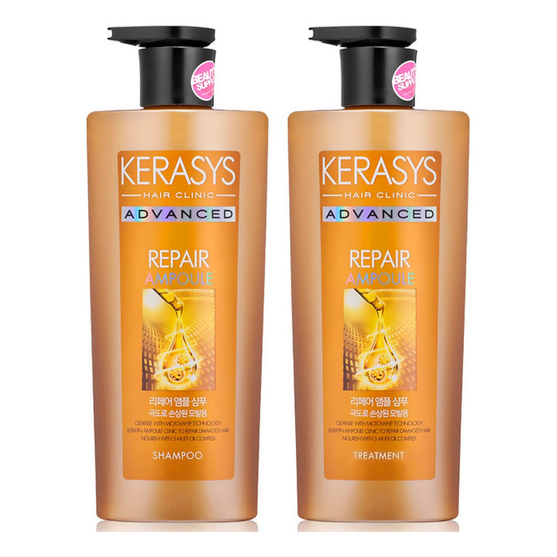 Kit Shampoo Y Tratamiento Kerasys Reparador Nutrición