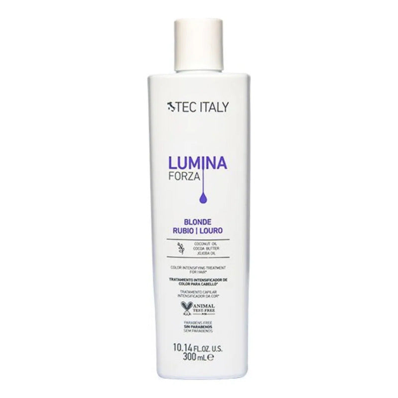 Shampoo Tec Italy Lumina Forza 300ml Blonde Rubios