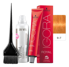 Kit Tinta Igora Royal Schwarzkopf Con Oxidante Y Pincel