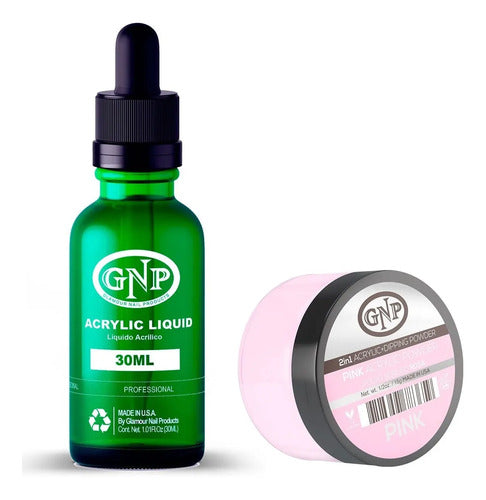 Polvo Acrilico Gnp 15gr Y Monomero 30ml