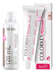 Kit De Tinta Silkey Profesional Colorkey 120g Y Oxidante