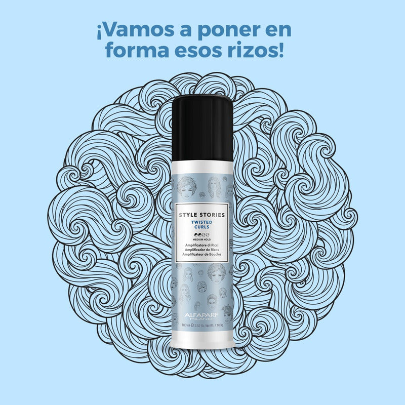 Amplificador De Rulos Alfaparf Twisted Curls 100ml