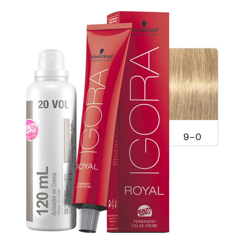 Kit Tinta Igora Royal Schwarzkopf Con Oxidante