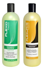 Shampoo Flexuave 1lt + Balsamo Revitalizante 1lt