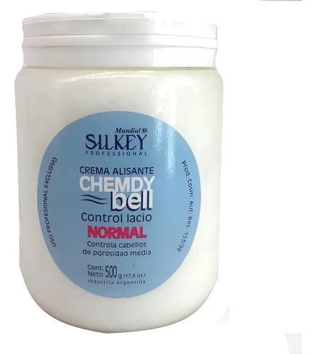 Crema Alisado Silkey Normal 500g Profesional