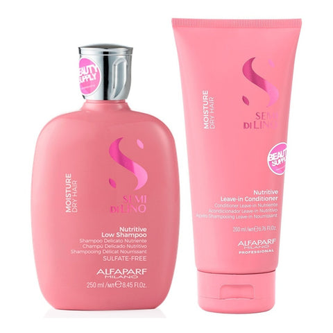 Shampoo Y Acondicionador Alfaparf Semi Di Lino Moisture