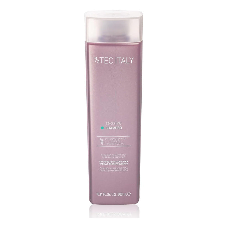 Shampoo Tec Italy Massimo 300ml Cabello Dañado