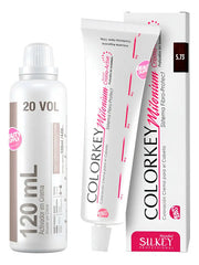 Kit De Tinta Silkey Profesional Colorkey 120g Y Oxidante