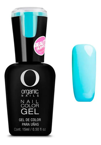 Esmalte Semipermanente Organic 065 Glow Blue 15ml