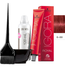 Kit Tinta Igora Royal Schwarzkopf + Bowl, Oxidante Y Pincel