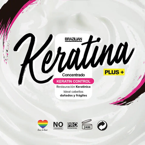 Concentrado De Keratina Brazilian De 1000ml +plus