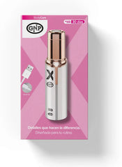 Depiladora Facial Eléctrica Gnp X Recargable Usb. Removedor Portátil Led De Vello Rostro Cejas. Blanco