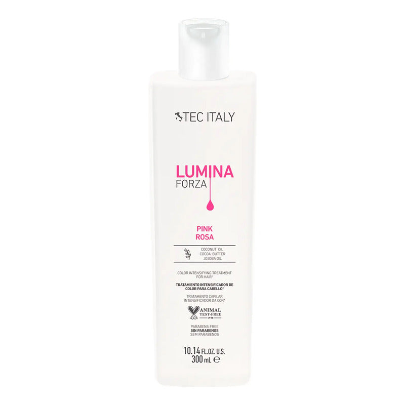 Shampoo Tec Italy Lumina Forza 300ml Rosa Pink