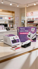 Torno Gnp 25000rpm Uñas Profesional Con Fresas Incluidas