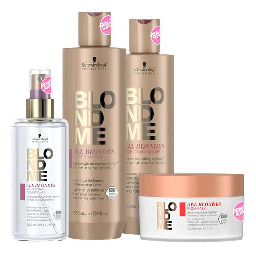 Pack Rubios Light Schwarzkopf Blondme