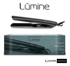 Plancha De Pelo Gama Lumine 235° Digital Con Funda Negro