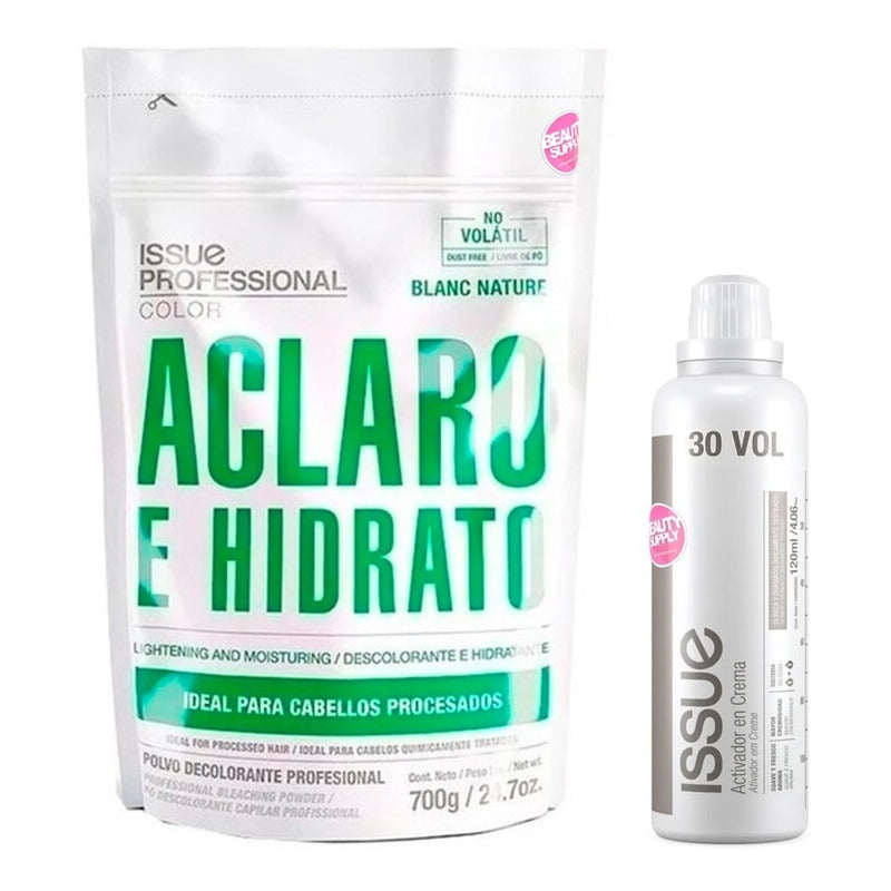 Polvo Decolorante Issue Blanc Nature 700gr. + Activador