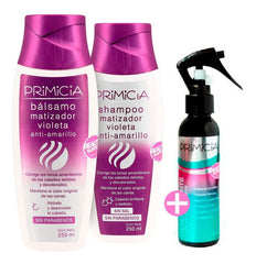 Pack Shampoo Y Acondicionador Matizador Violeta Primicia