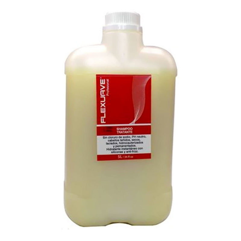 Shampoo Tratante Sin Sal Flexuave 5lt. Nice